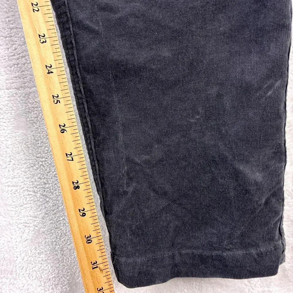 Vuori Pants Mens XL Gray Optimist Corduroy Pull On Jogger Performance Workout